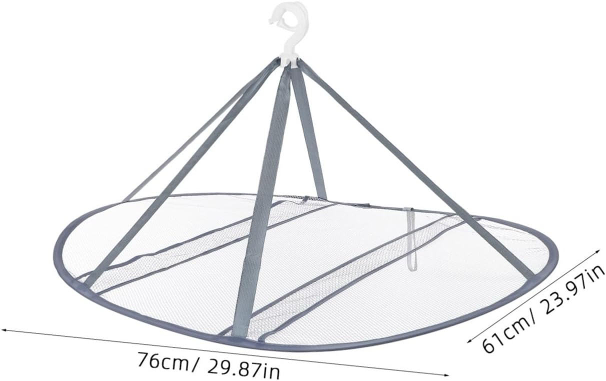 Foldable Flat Mesh Laundry Drying Net for Sweaters and Delicates - Image 6