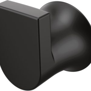 Single Robe Hook or Towel Hanger for Kitchen or Bathroom, Matte Black - Image 4