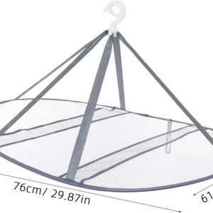 Foldable Flat Mesh Laundry Drying Net for Sweaters - Image 6