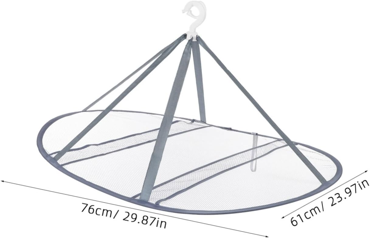 Foldable Flat Mesh Laundry Drying Net for Sweaters - Image 6