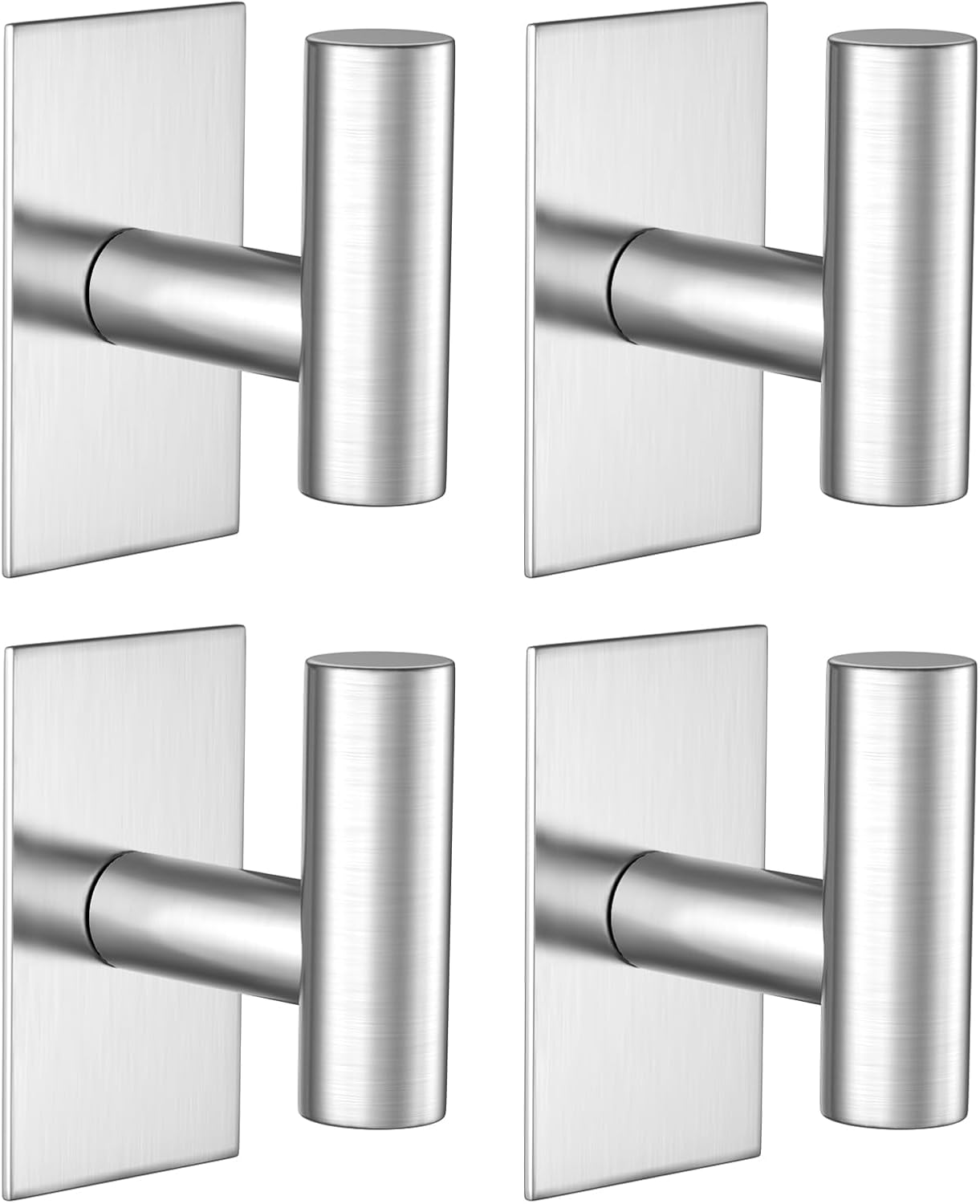 Wall Towel Hooks, Heavy Duty Sticky Holder Waterproof Towel Hooks for Hanging Coat, Clothes, Closet Hook Wall Mount for Kitchen - Image 12