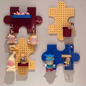 Pegboard Set, 14.3x9.4 Inch Plastic Boards Hooks, Holders, Stands, Storage Accessories, Hanging Display, Home Office - Image 3