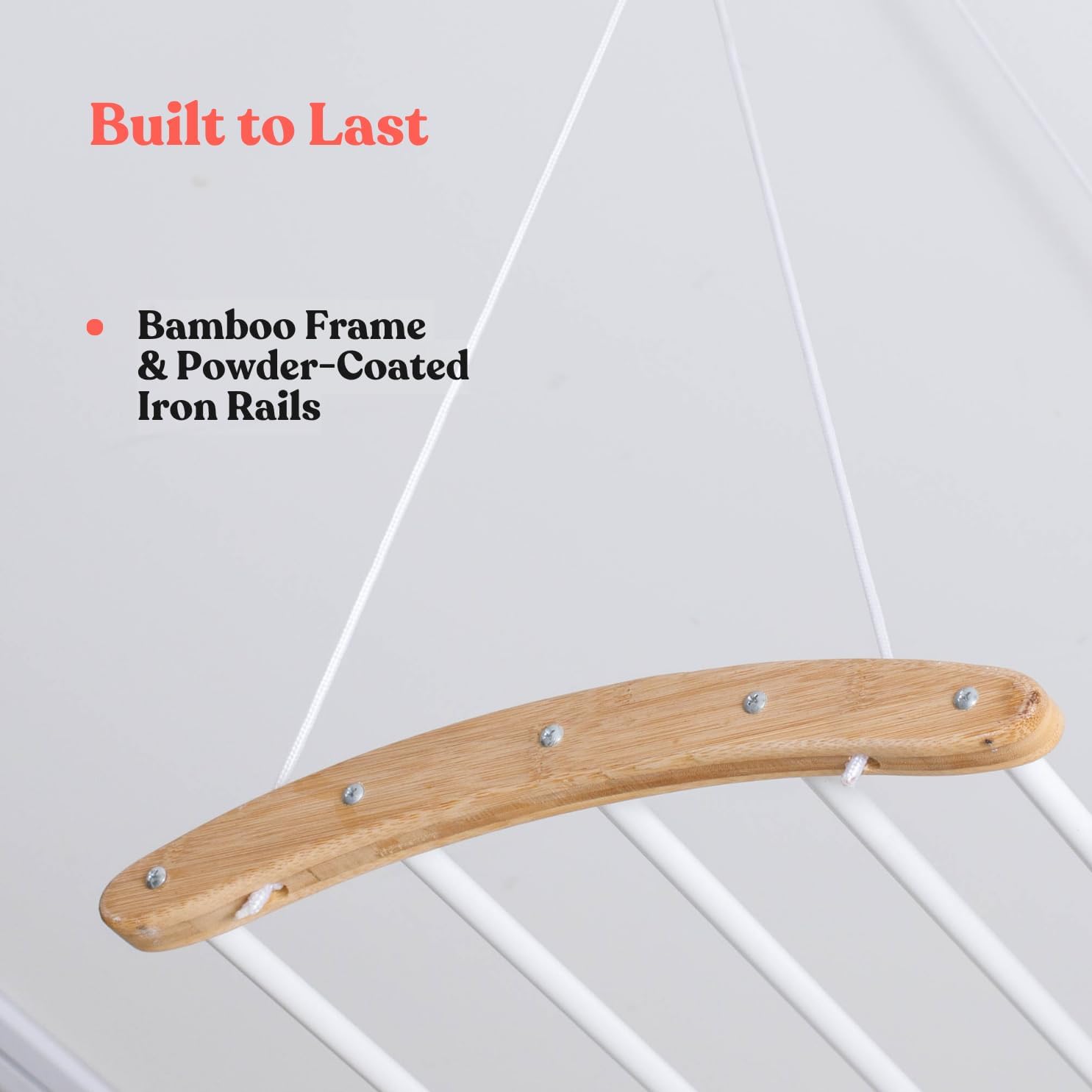 Ceiling-Mounted Pulley Clothes Drying Rack - Image 5