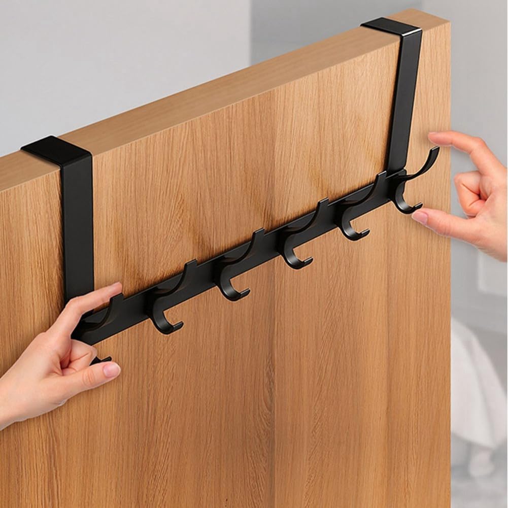 Door Hook Hanger Hanger Bedroom Door No Punch No Trace Door Back Storage Storage Clothes Hanger Coat Hook