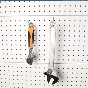 Pegboard Hooks, Peg Hooks Super Heavy Duty Metal Shelving Hooks with Ball Assortment Sturdy Fits 1/4" Pegboard Garage Storage Organizer 10Packs 4 inch - Image 2