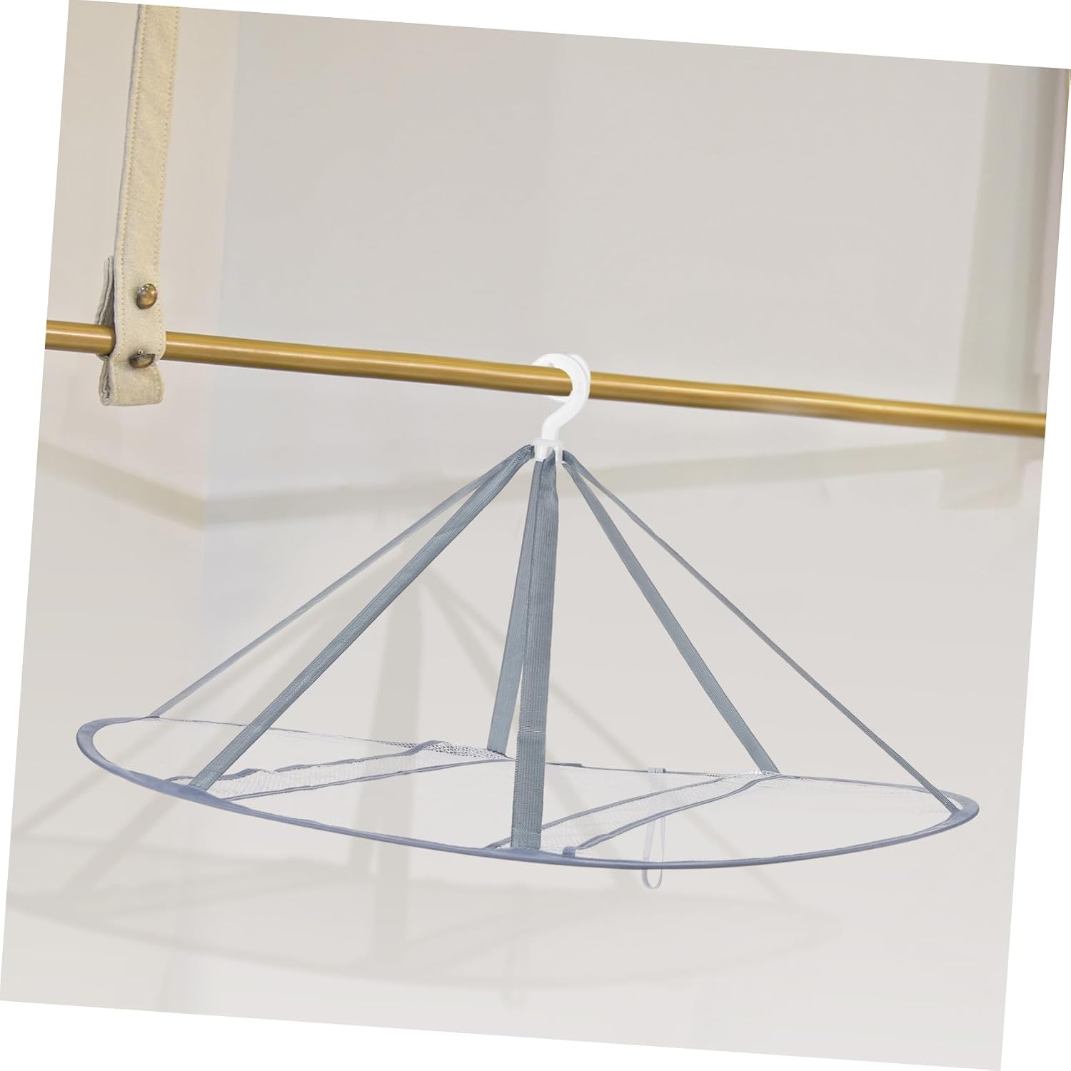 Foldable Flat Mesh Laundry Drying Net for Sweaters - Image 4