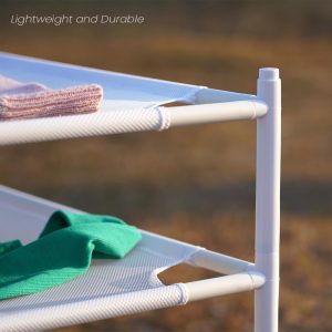 Four-Tier Stackable Mesh Laundry Drying Rack - Image 2