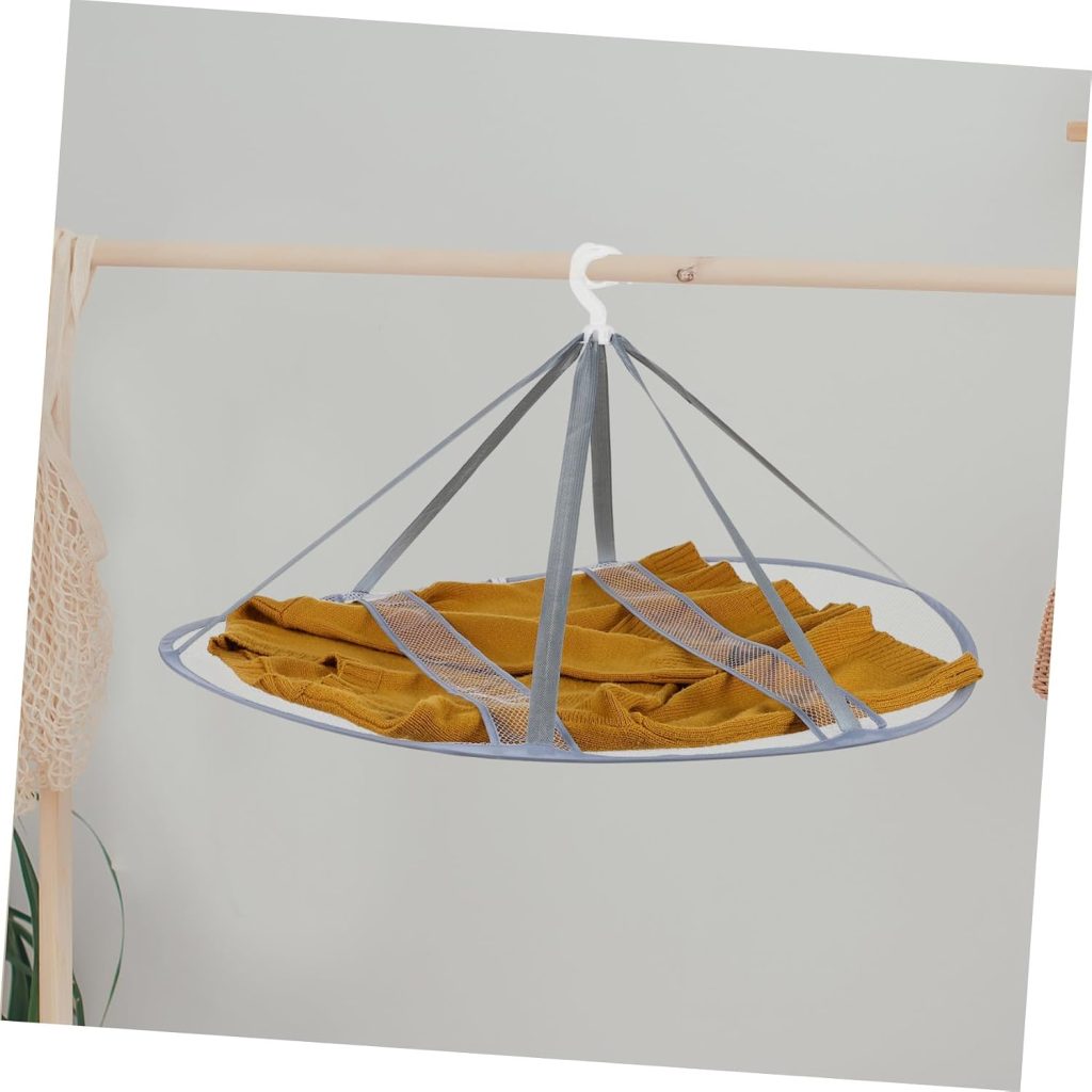Foldable Flat Mesh Laundry Drying Net for Sweaters