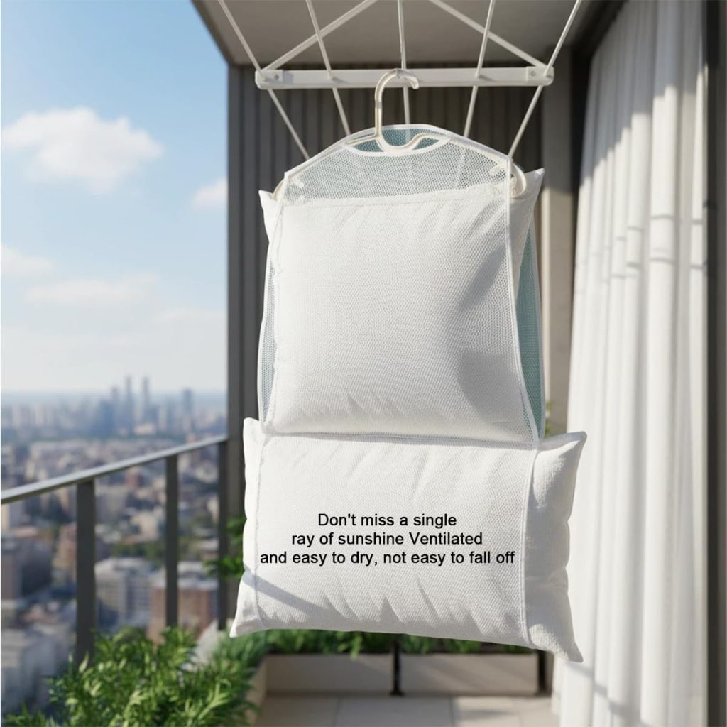 Eight-Piece Mesh Drying Bag Set for Pillows, Shoes and Toys