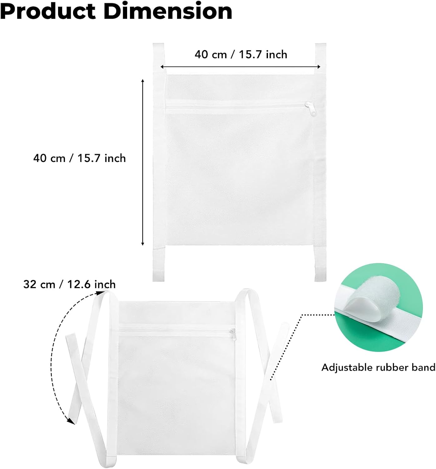 Mesh Shoe Drying Bag for Dryer Door - Image 2