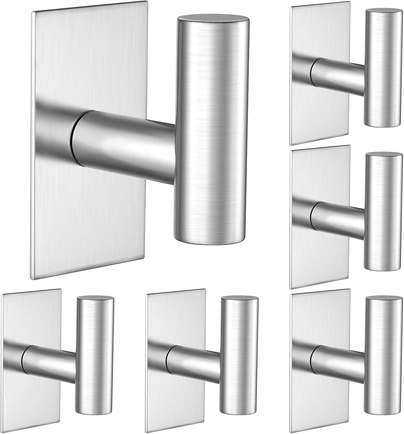 Wall Towel Hooks, Heavy Duty Sticky Holder Waterproof Towel Hooks for Hanging Coat, Clothes, Closet Hook Wall Mount for Kitchen - Image 10