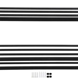 Towel Rail Organiser for Bathroom and Kitchen, Robust Space Aluminium Design, 60.5 x 21.5 x 41 cm - Image 4