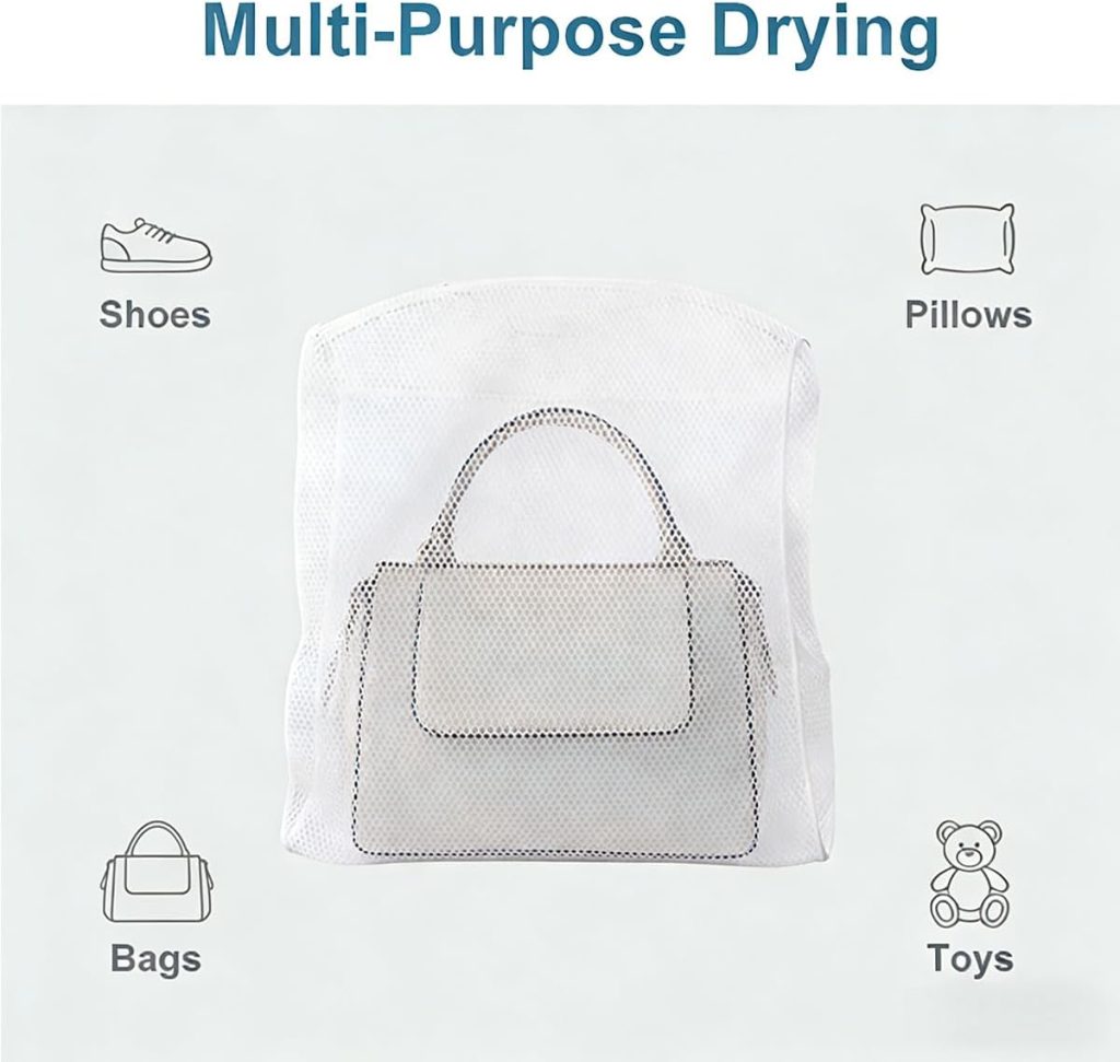 Eight-Piece Mesh Drying Bag Set for Pillows, Shoes and Toys