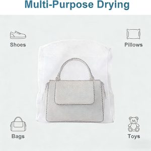 Eight-Piece Mesh Drying Bag Set for Pillows, Shoes and Toys - Image 6