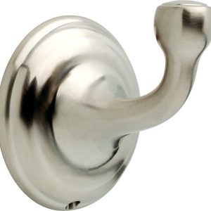 Towel Hooks Polished Chrome Single Bathroom Hooks Wall Mounted for Robes & Towels Hand Towel Hook Holder Kitchen, Bathroom Accessories 70035 - Image 1