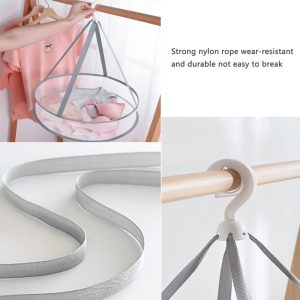 Two-Pack Hanging Mesh Laundry Drying Nets, 60 cm - Image 3