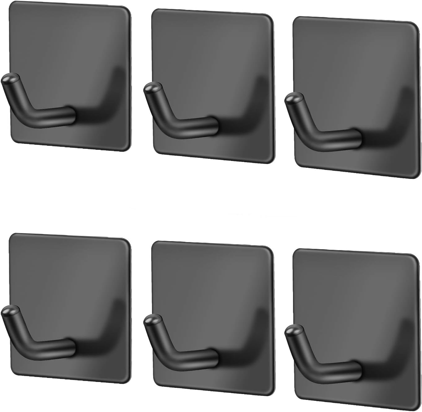 Self Adhesive Hooks, Stick on Hooks Holder for Tea Towel, Robe, Coat, Kitchen, Bathrooms - Stainless Steel, Waterproof & Rustproof, 4 Pack - Image 5