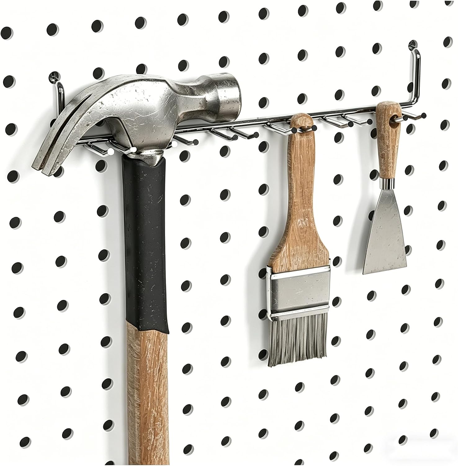 Hooks Assortment with Pegboard Bins, Peg Locks, for Organizing Various Tools, 140 Piece - Image 3