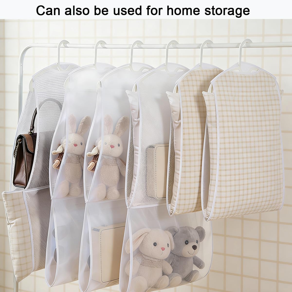 Eight-Piece Mesh Drying Bag Set for Pillows, Shoes and Toys - Image 7