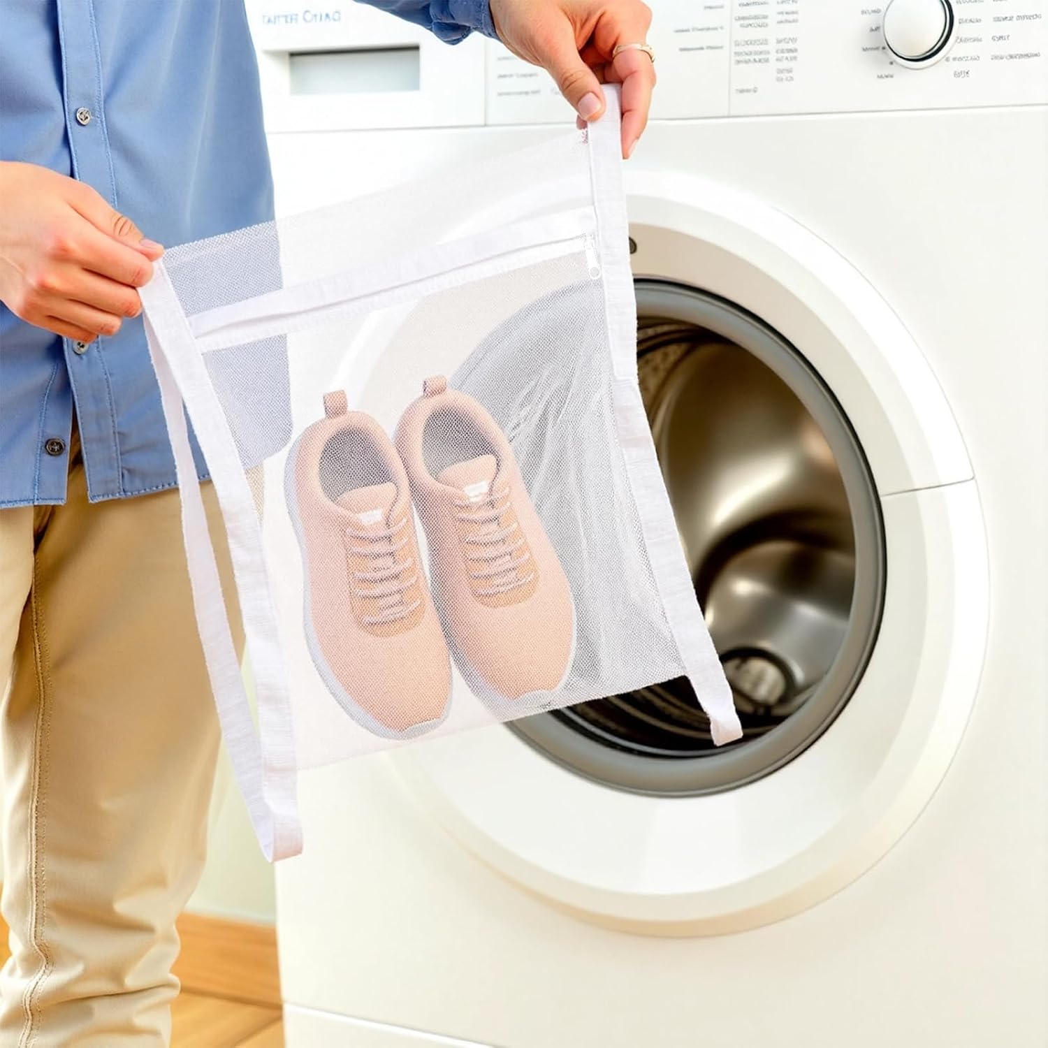 Mesh Shoe Drying Bag for Dryer Door - Image 3