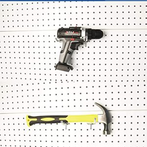 Pegboard Hooks, Peg Hooks Super Heavy Duty Metal Shelving Hooks with Ball Assortment Sturdy Fits 1/4" Pegboard Garage Storage Organizer 10Packs 4 inch - Image 3