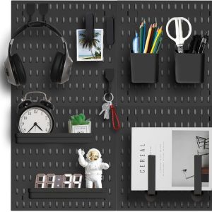 Storage Hooks Expansion Pack, Black Accessories for Added Capacity and Organization, Designed for Office or Game Room Use - Image 2