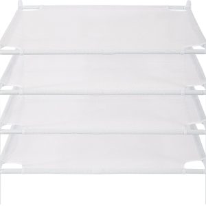 Four-Pack Stackable Mesh Laundry Drying Racks - Image 1