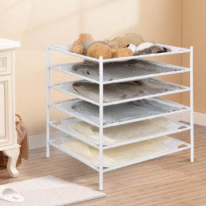 Six-Pack Stackable Mesh Laundry Drying Racks - Image 2