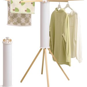Sixteen-Arm Folding Clothes Drying Stand - Image 8
