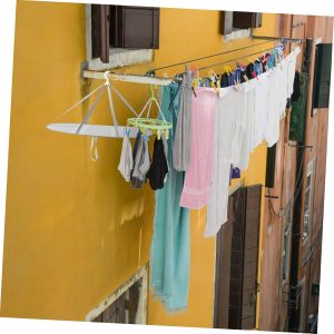 Rectangular Hanging Mesh Laundry Drying Net - Image 3