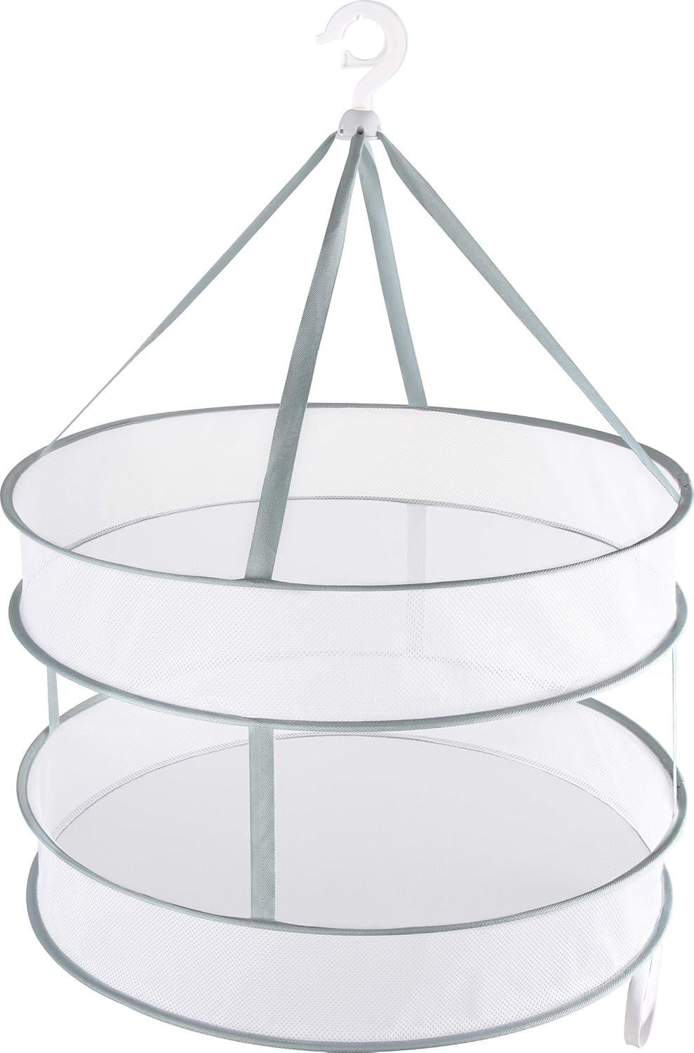 Two-Tier Large Hanging Mesh Laundry Drying Net, 61 cm - Image 1