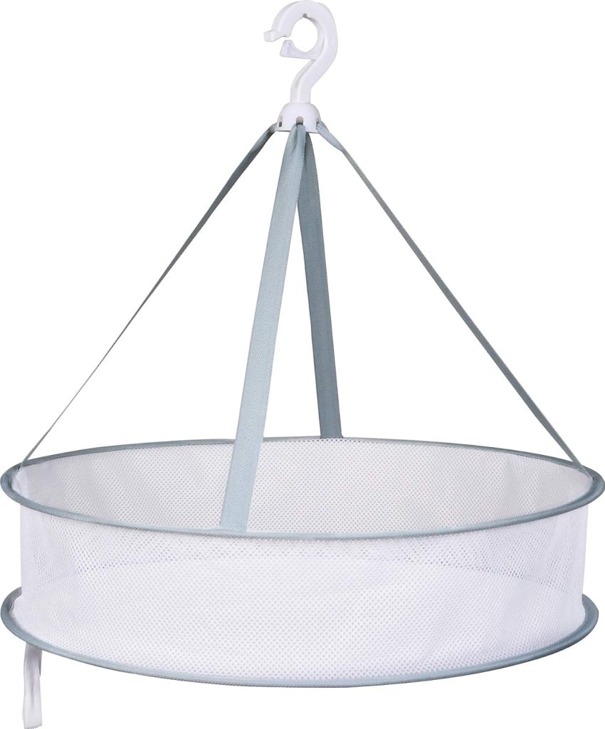 Single-Tier Hanging Mesh Laundry Drying Net, 48 cm