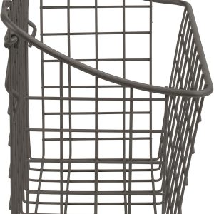 Pegboard & Wall Mount Basket, 10" x 5" 7", Industrial Gray, 10, L - Image 6