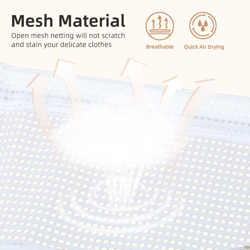 Six-Pack Stackable Mesh Laundry Drying Racks