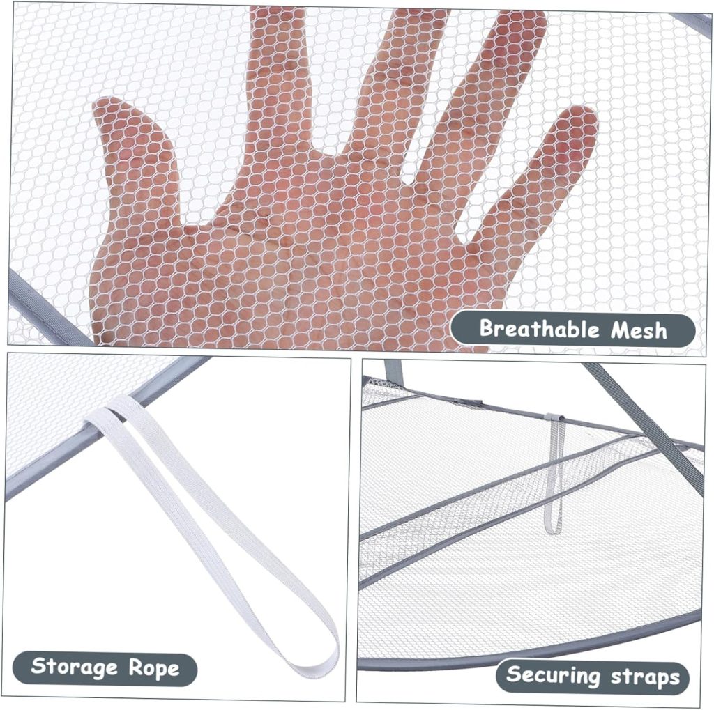 Foldable Flat Mesh Laundry Drying Net for Sweaters