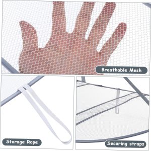 Foldable Flat Mesh Laundry Drying Net for Sweaters and Delicates - Image 7