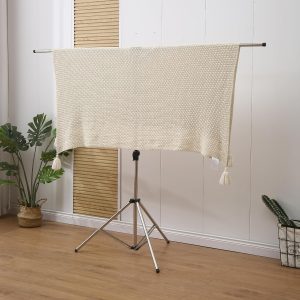 Height-Adjustable Tripod Clothes Drying Rack - Image 4