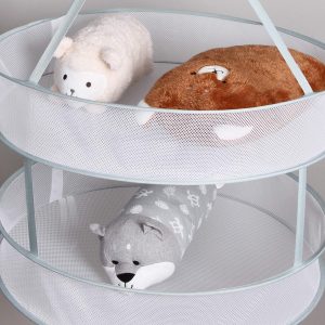 Two-Tier Large Hanging Mesh Laundry Drying Net, 61 cm - Image 5