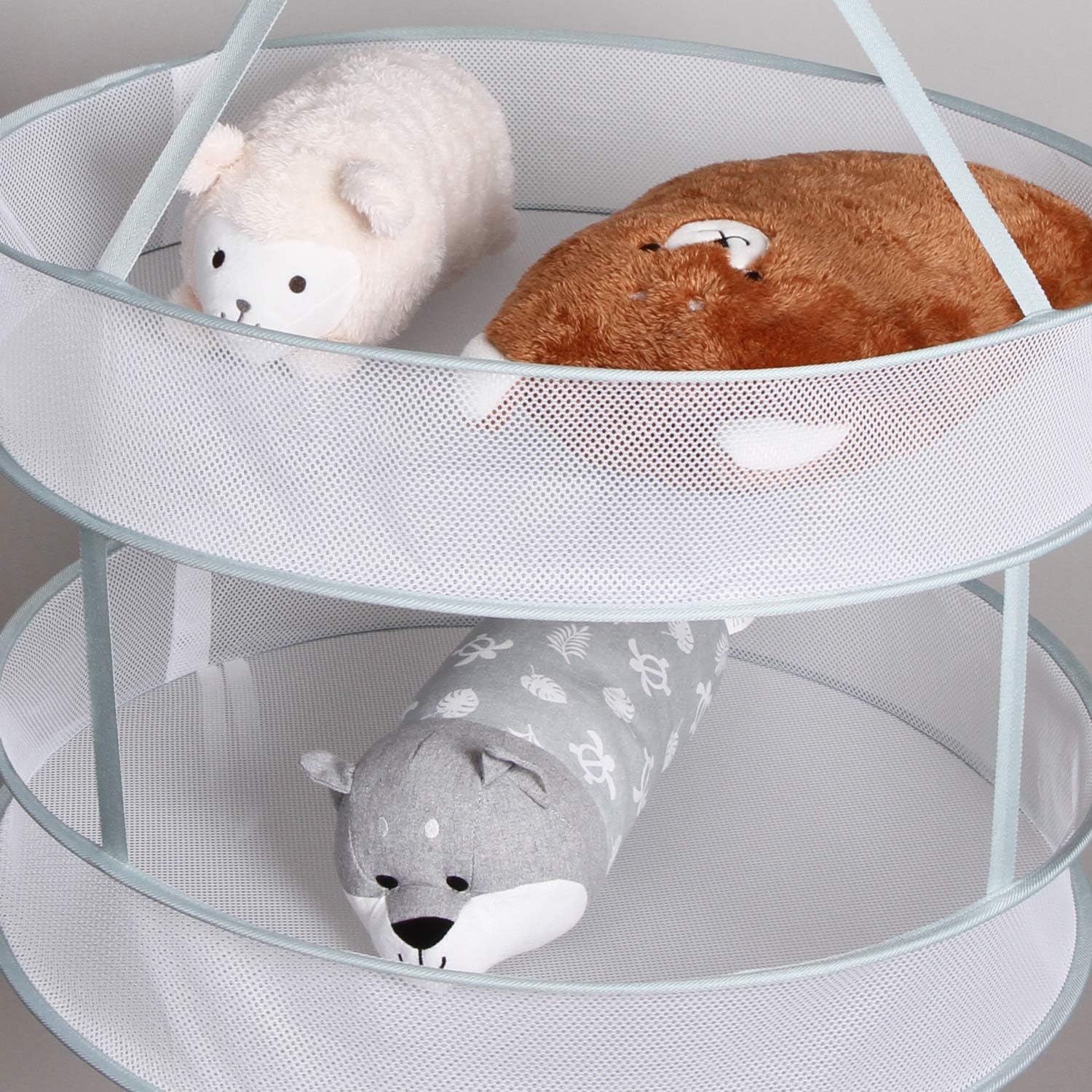 Two-Tier Large Hanging Mesh Laundry Drying Net, 61 cm - Image 5