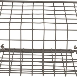 Pegboard & Wall Mount Basket, 10" x 5" 7", Industrial Gray, 10, L - Image 8