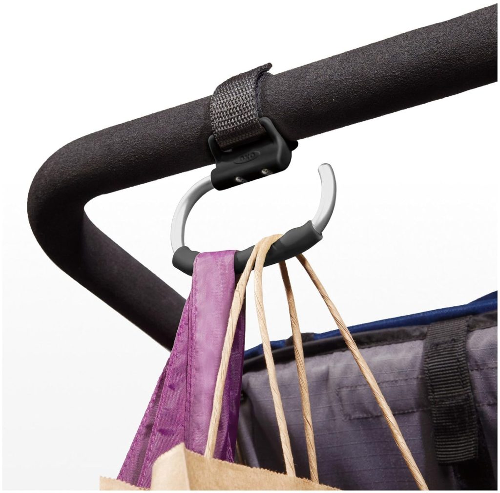 Handy Stroller Hook, Grey