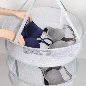 Two-Tier Hanging Mesh Laundry Drying Net, 48 cm - Image 4