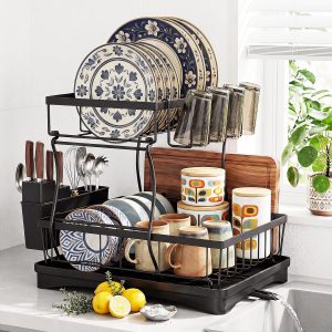 Rack, Stainless Steel Dish Drainer for Kitchen Use - Image 3
