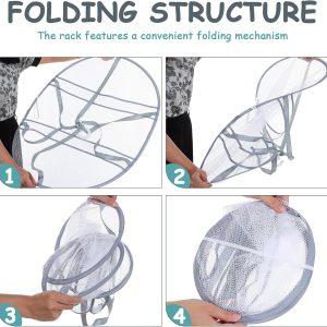 Flat Mesh Laundry Drying Net for Sweaters, Shoes and Socks - Image 3