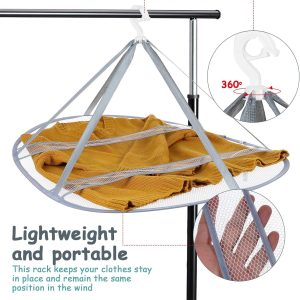 Flat Mesh Laundry Drying Net for Sweaters, Shoes and Socks - Image 8