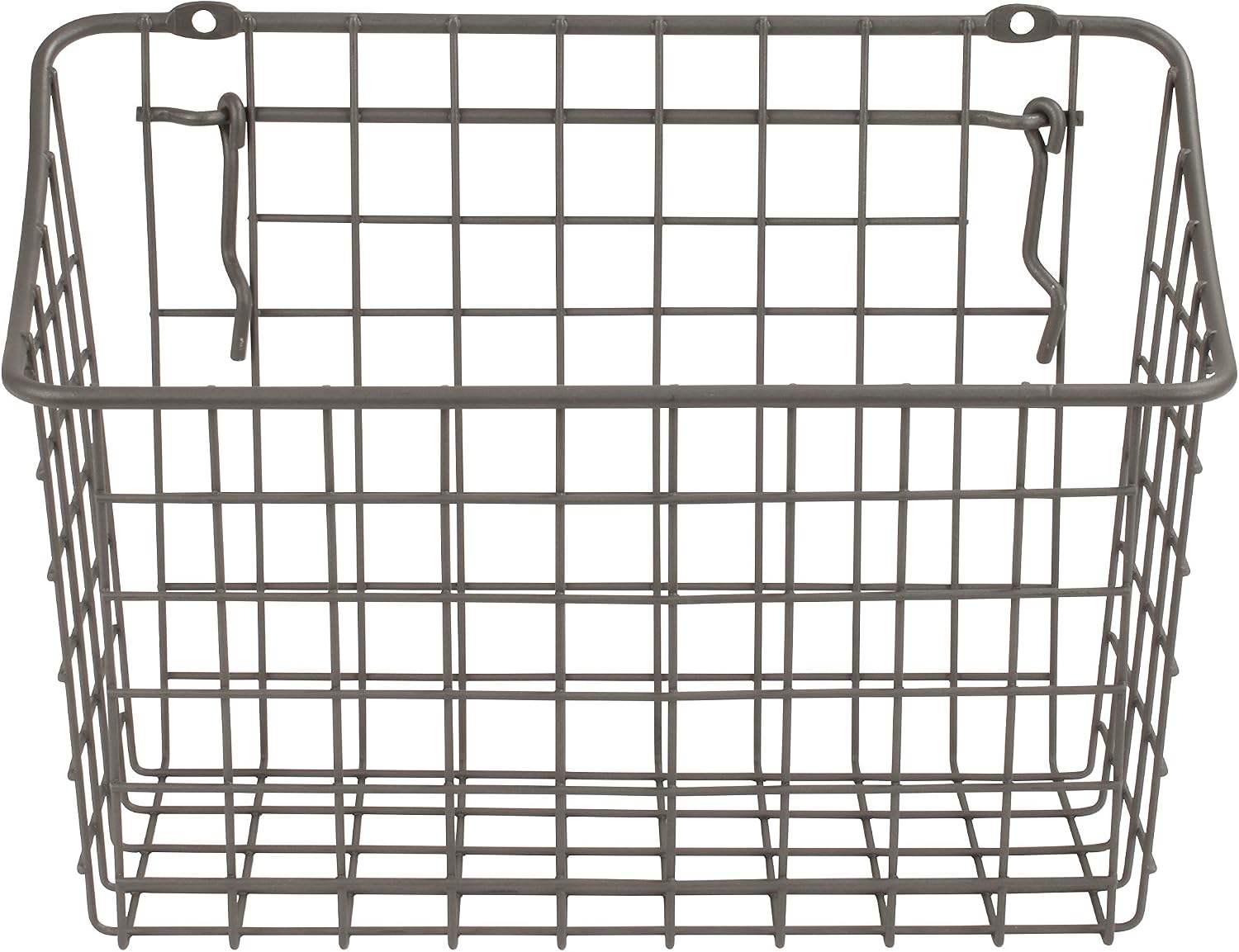 Pegboard & Wall Mount Basket, 10" x 5" 7", Industrial Gray, 10, L - Image 7